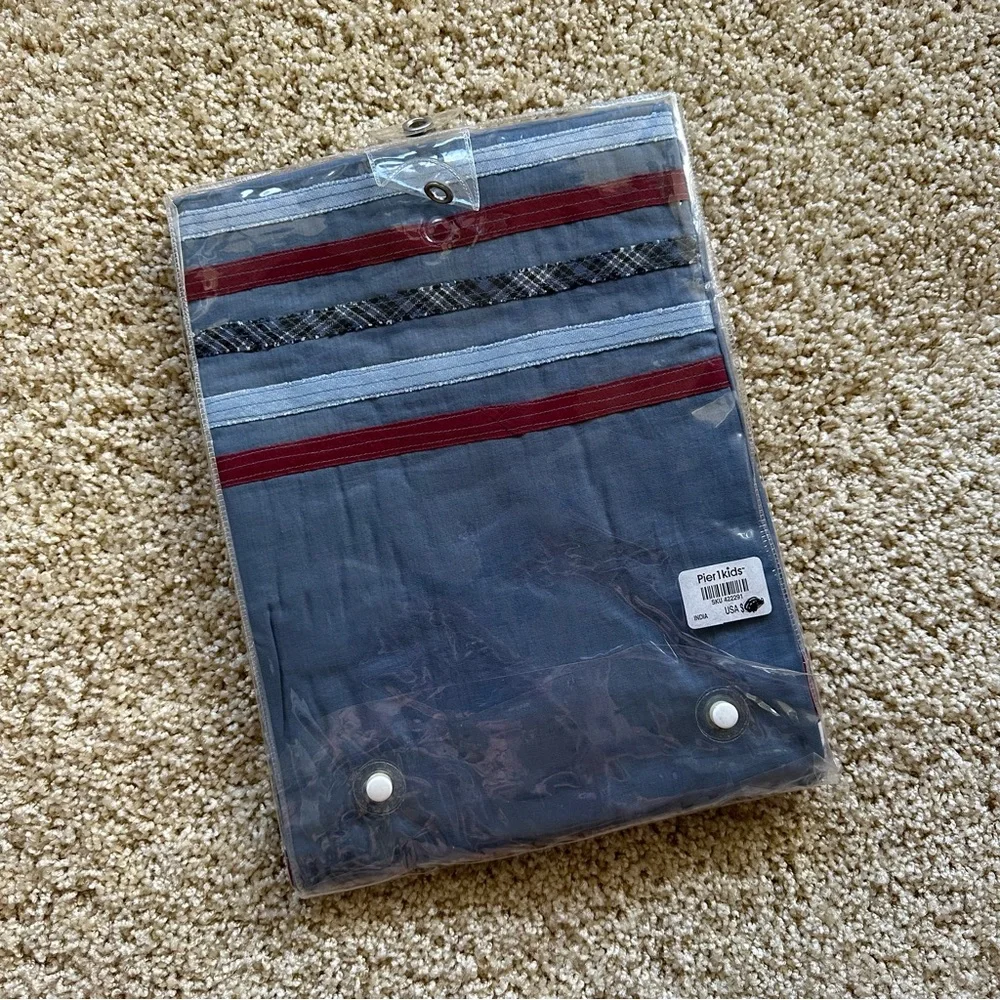 Pier‎ 1 Kids Aviator Panel Curtain 40x84 Airplane Planes NIP